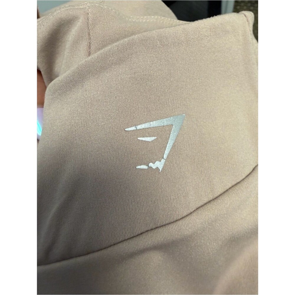 Gymshark Beige High Waisted Training Leggings Size Large - Picture 3 of 4